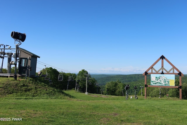 143 Heritage Dr, Lackawaxen, PA 18435 - surrounding community featuring a yard