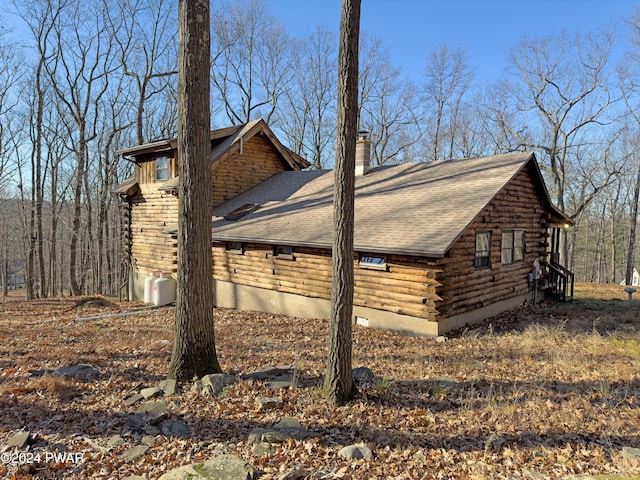 view of property exterior