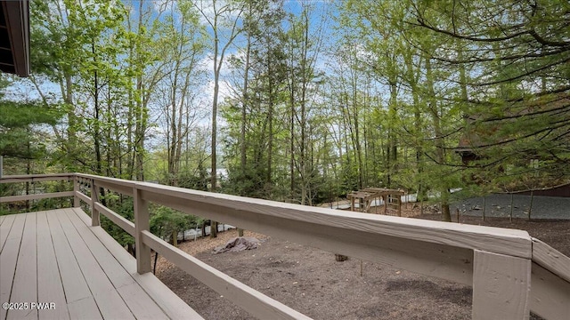32 White Oak Dr, Lakeville, PA 18438 - view of deck