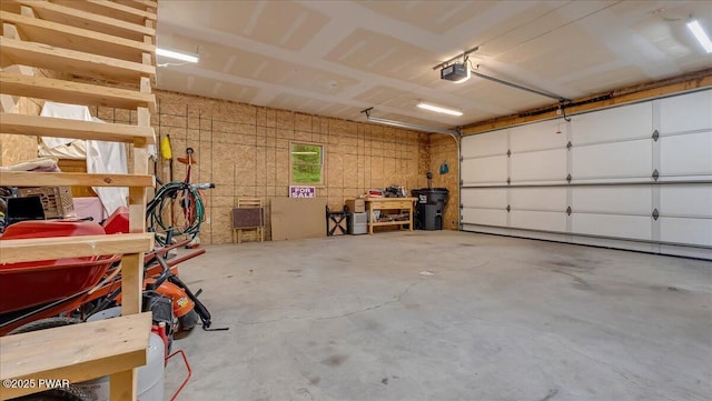 32 White Oak Dr, Lakeville, PA 18438 - garage with a garage door opener