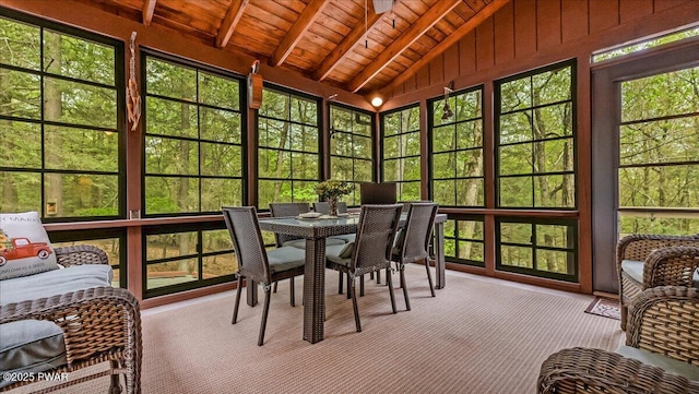 32 White Oak Dr, Lakeville, PA 18438 - sunroom with outdoor dining space and french doors