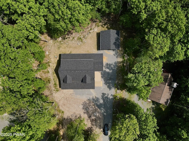 aerial overview of property's location