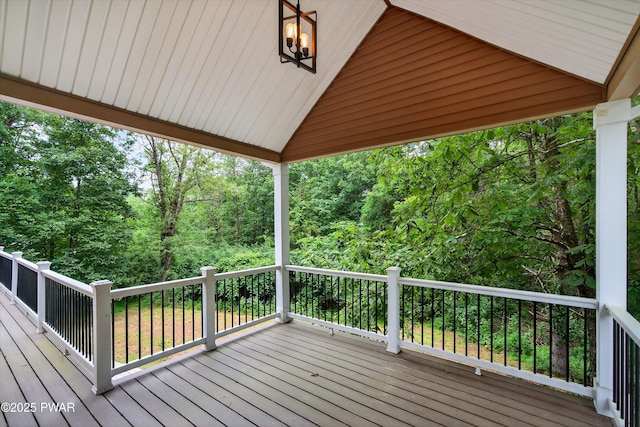 120 Milford Estates Dr, Milford, PA 18337 - view of wooden terrace