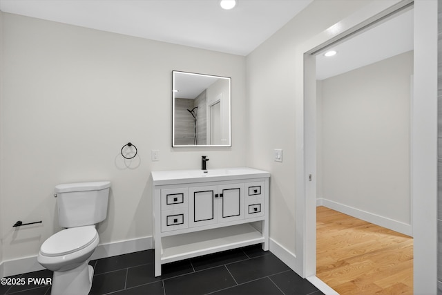 120 Milford Estates Dr, Milford, PA 18337 - full bath featuring vanity, recessed lighting, and tile patterned floors