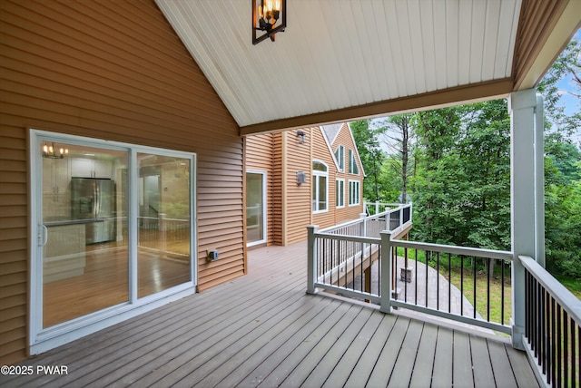 120 Milford Estates Dr, Milford, PA 18337 - view of deck