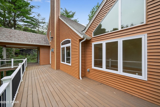 120 Milford Estates Dr, Milford, PA 18337 - view of wooden deck