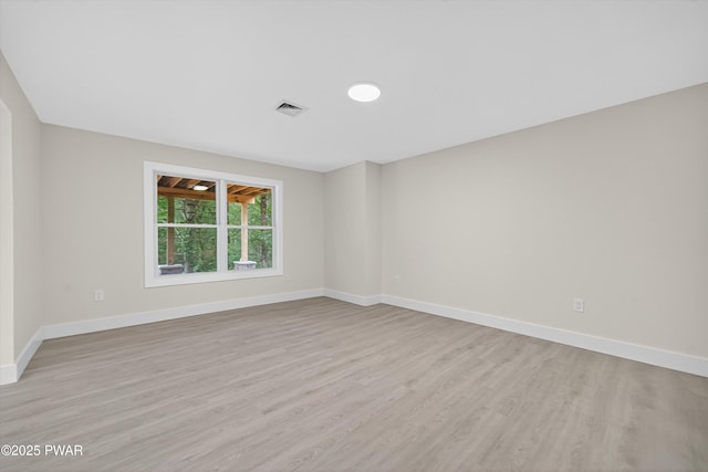 120 Milford Estates Dr, Milford, PA 18337 - spare room with light wood-type flooring and baseboards