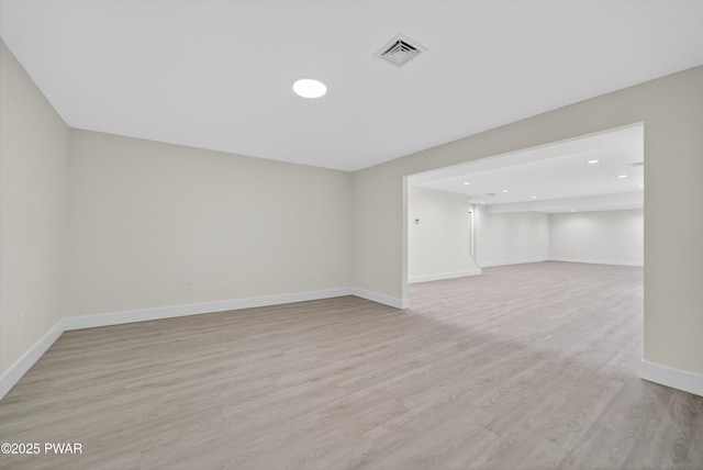 120 Milford Estates Dr, Milford, PA 18337 - unfurnished room with light wood-style floors and recessed lighting