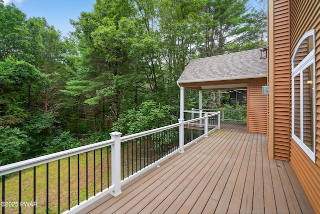 120 Milford Estates Dr, Milford, PA 18337 - view of wooden deck