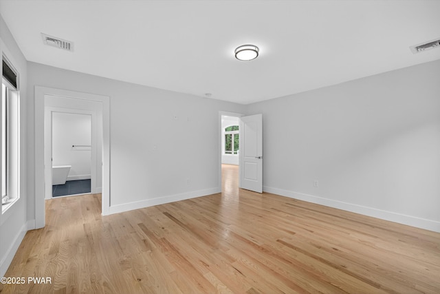 120 Milford Estates Dr, Milford, PA 18337 - spare room with baseboards and light wood-type flooring