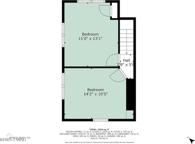 141 Constitution Dr, Lackawaxen, PA 18435 - floor plan / room layout