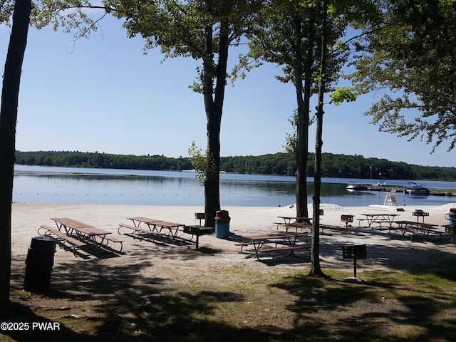 188 Forest Ridge Dr, Hawley, PA 18428 - surrounding community featuring a water view and a forest view
