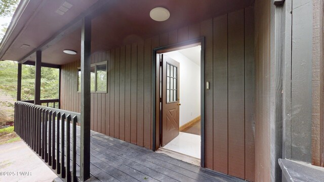 158 Wild Meadow Dr, Milford, PA 18337 - view of deck