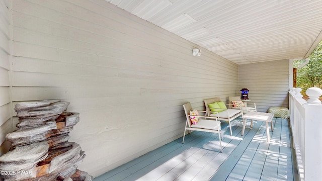 785 Milford Rd, Dingmans Ferry, PA 18328 - view of wooden terrace