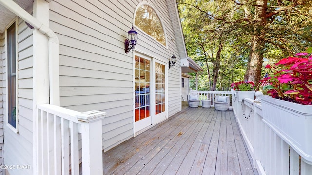 785 Milford Rd, Dingmans Ferry, PA 18328 - view of wooden terrace