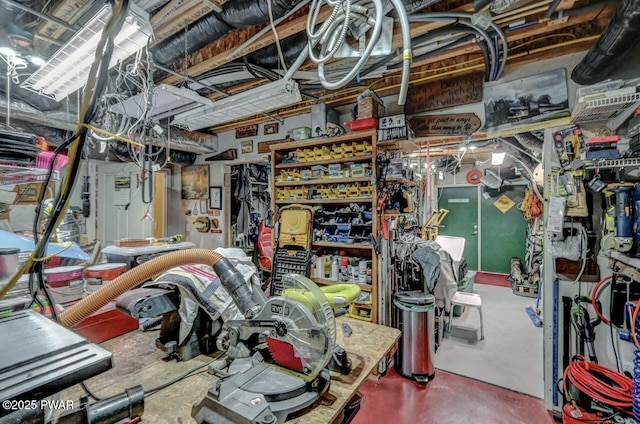 view of storage