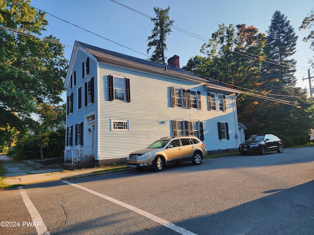 view of colonial-style house