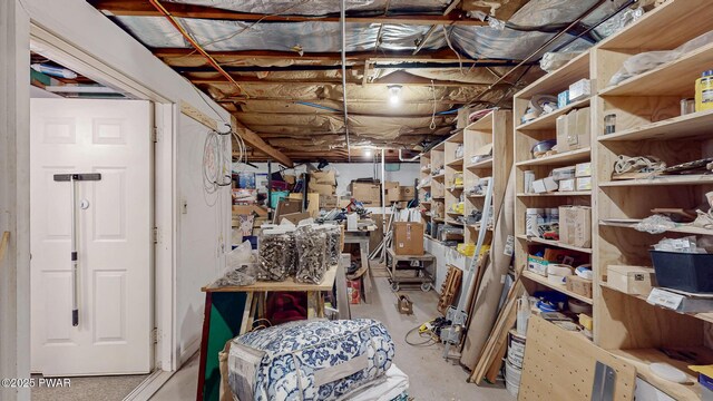 163 Wild Acres Dr, Dingmans Ferry, PA 18328 - view of unfinished basement