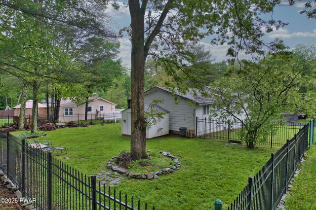 163 Wild Acres Dr, Dingmans Ferry, PA 18328 - view of yard