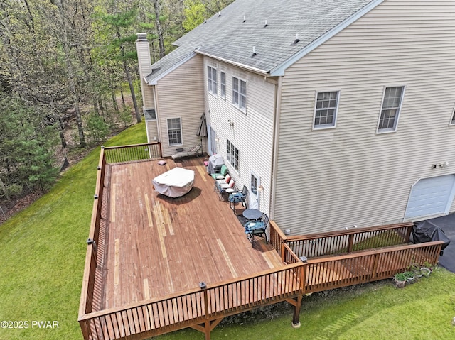 exterior space featuring a yard