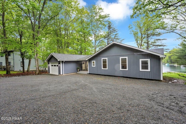 105 Cherry Point Ct, Hawley, PA 18428 - view of front facade with driveway and an attached garage