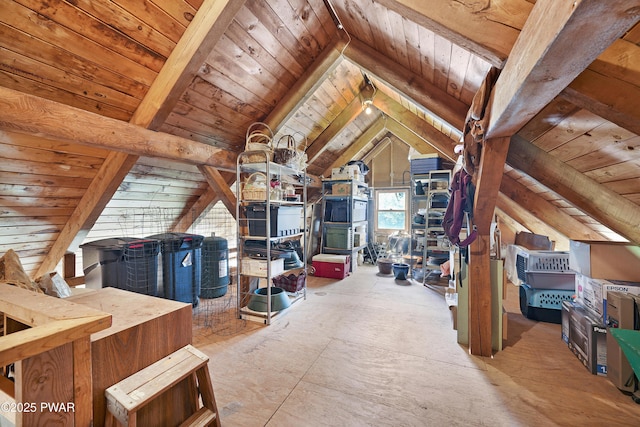 114 Wisener Ln, Shohola, PA 18458 - view of unfinished attic