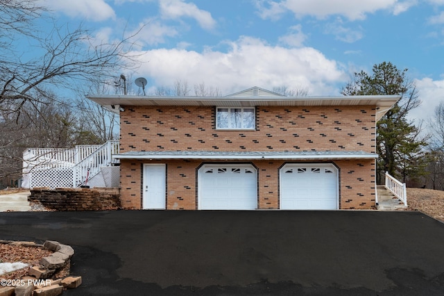 65 N Shore Dr, Albrightsville, PA 18210 - garage with aphalt driveway