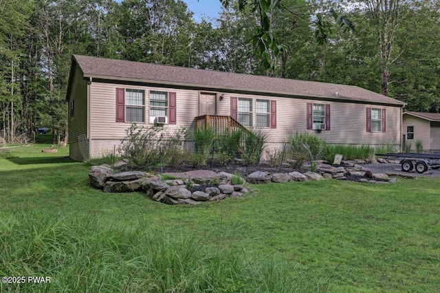 78 Orion Way, Lake Ariel, PA 18436 - view of front of property with a front lawn and cooling unit