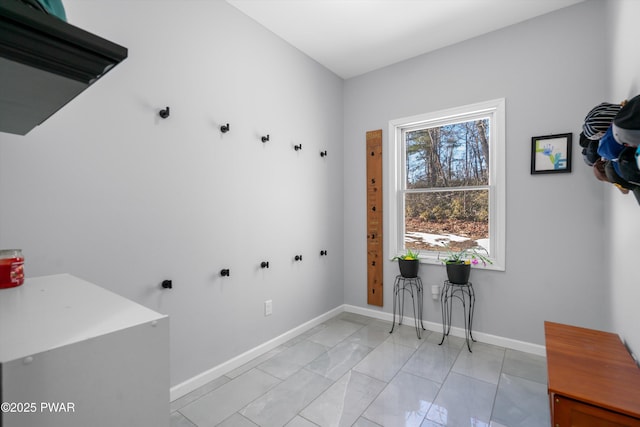 view of laundry room