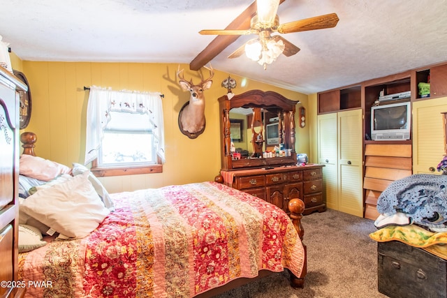 114 Springbrook Ln, Greentown, PA 18426 - bedroom with carpet flooring and ceiling fan