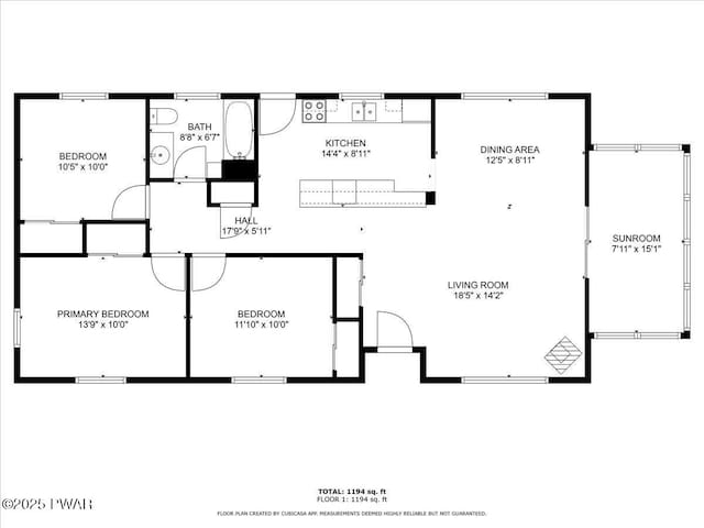 111 N Redwood Dr, Greentown, PA 18426 - floor plan