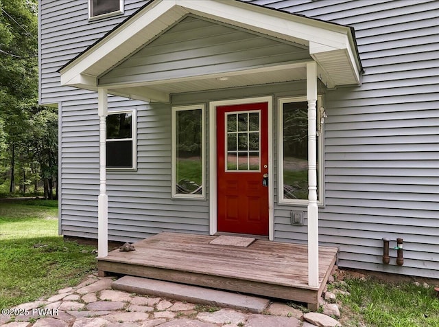 1039 Towpath Rd, Hawley, PA 18428 - doorway to property
