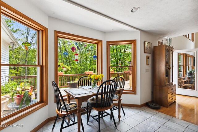 119 Canoebrook Dr, Hawley, PA 18428 - dining room with baseboards and light tile patterned floors