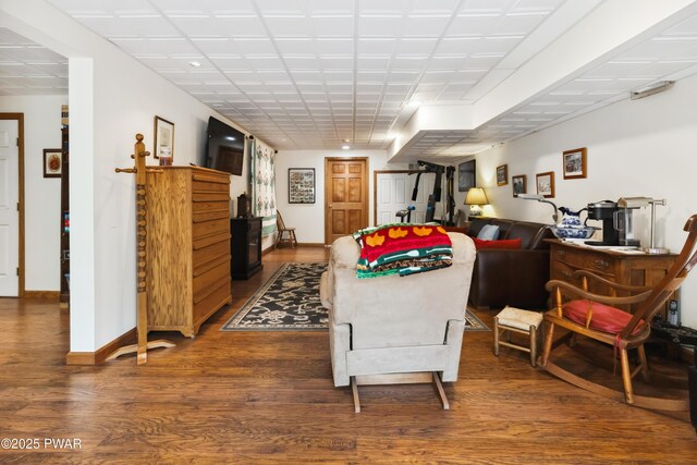 119 Canoebrook Dr, Hawley, PA 18428 - playroom featuring wood finished floors and baseboards