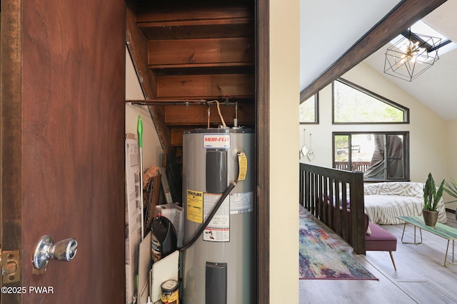 utilities featuring water heater