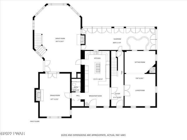 1118 Belvidere Corner Rd, Upper Mount Bethel, PA 18343 - floor plan
