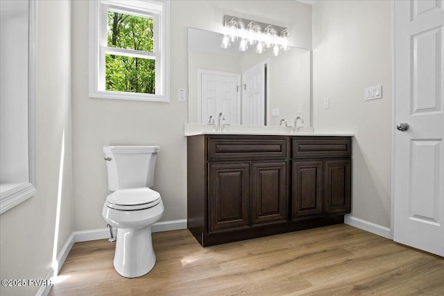 128 Copper Mountain Dr, Tafton, PA 18464 - full bathroom featuring double vanity and wood finished floors