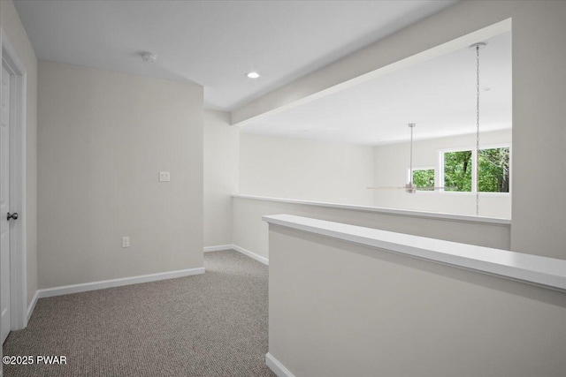 128 Copper Mountain Dr, Tafton, PA 18464 - corridor with carpet flooring and recessed lighting