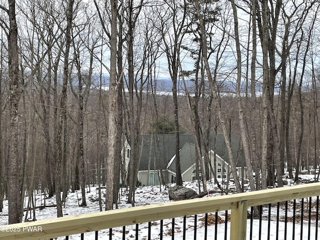 128 Copper Mountain Dr, Tafton, PA 18464 - view of yard layered in snow