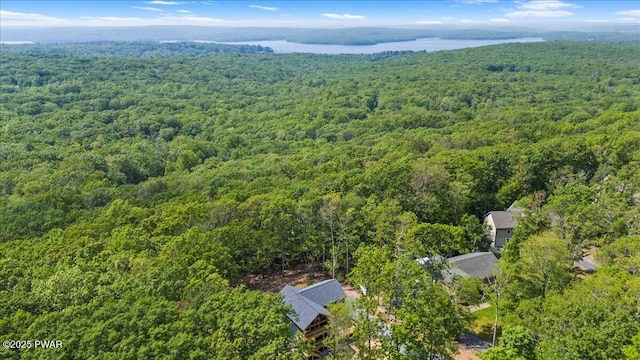 128 Copper Mountain Dr, Tafton, PA 18464 - drone / aerial view of a heavily wooded area
