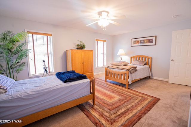 92 Thornwood Ter, Lake Ariel, PA 18436 - bedroom featuring baseboards, multiple windows, and light carpet