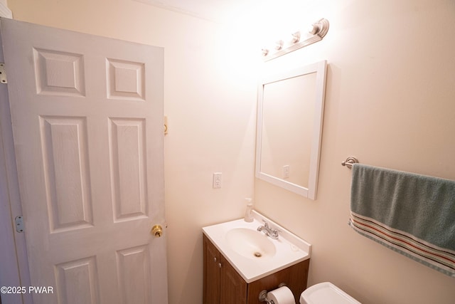 92 Thornwood Ter, Lake Ariel, PA 18436 - half bathroom featuring toilet and vanity