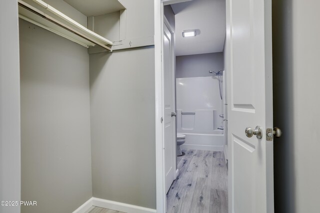 146 Country Club Dr, Thornhurst, PA 18424 - spacious closet featuring light wood-style floors
