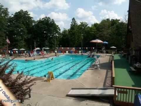 view of pool