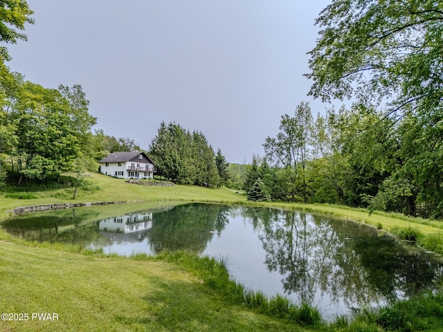 113 Jacobs Ladder Rd, Starrucca, PA 18462 - water view featuring a heavily wooded area