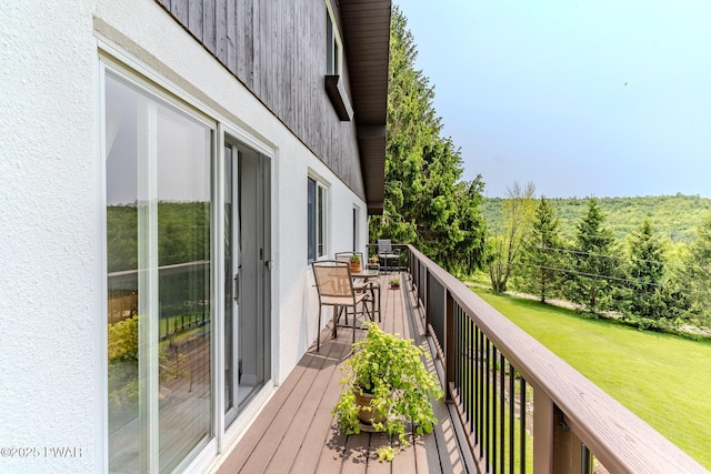113 Jacobs Ladder Rd, Starrucca, PA 18462 - view of balcony
