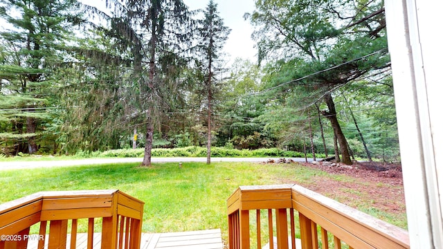 140 Algonquin Rd, Shohola, PA 18458 - view of grassy yard featuring view of scattered trees