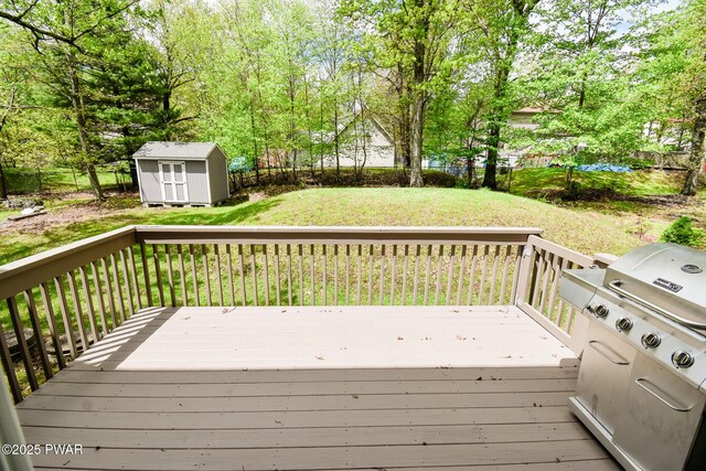 139 Westwood Dr, Dingmans Ferry, PA 18328 - deck with grilling area