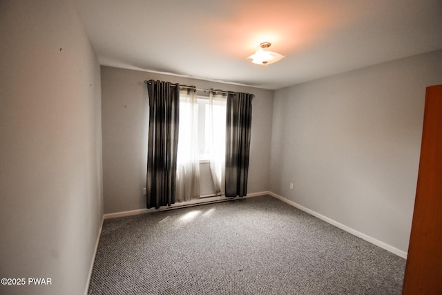 139 Westwood Dr, Dingmans Ferry, PA 18328 - spare room featuring carpet flooring and baseboards
