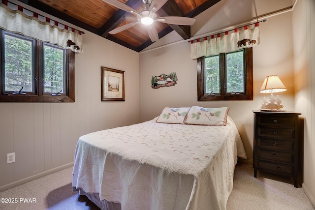 102 Lake Run, Greentown, PA 18426 - carpeted bedroom featuring wood ceiling and baseboards